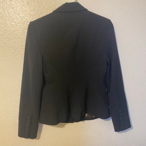 Express Design Studio Black Blazer & Skirt Set Size 4/8 - Picture 6 of 10